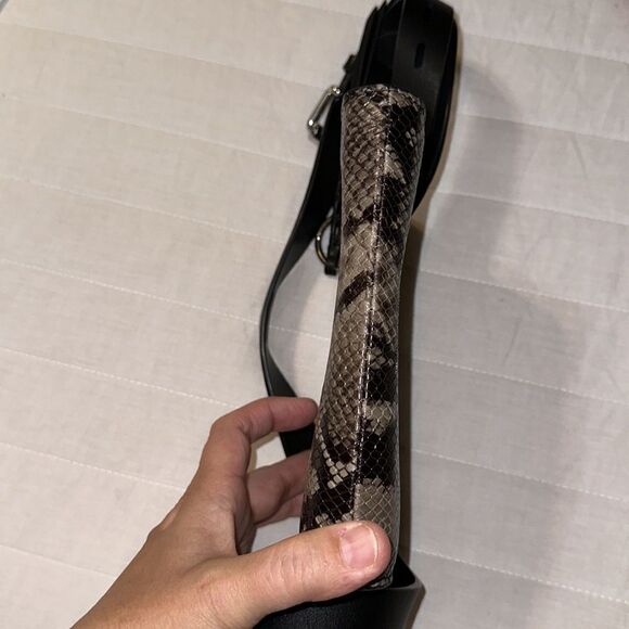 Rebecca Minkoff NWOT L-XL Animal Print Brown Tan Black Mini Belt Bag - Picture 8 of 15